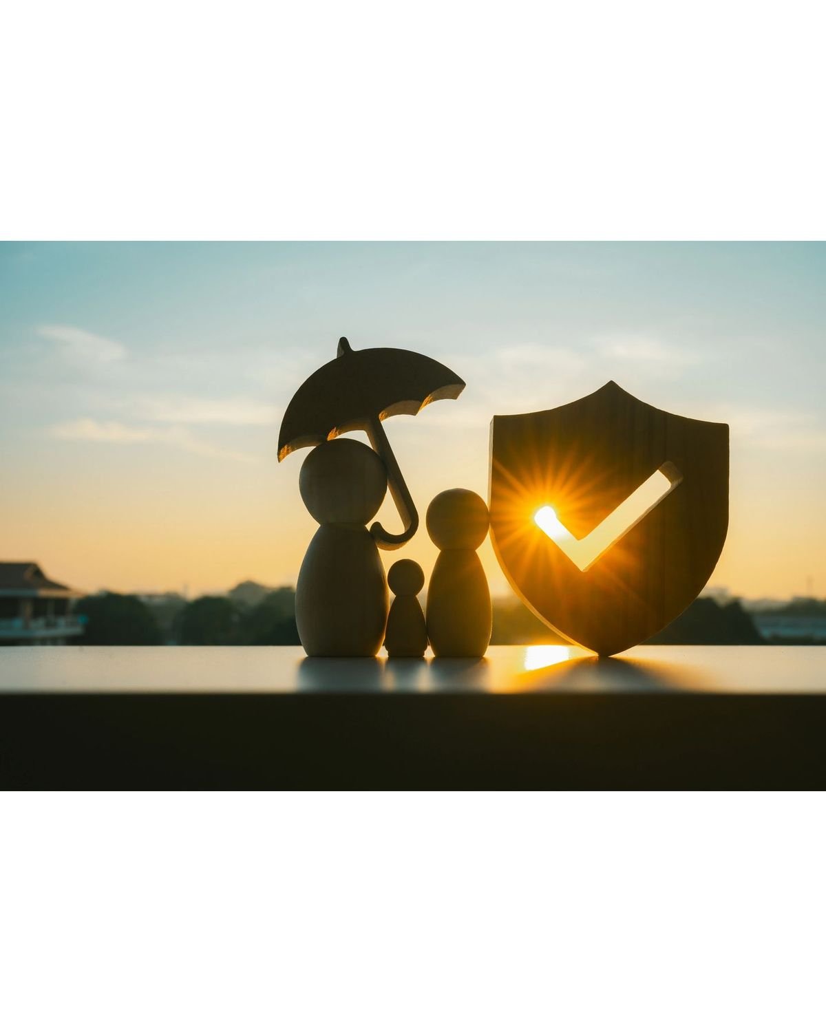 Indian family with life insurance